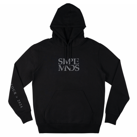 Logo Itinerary Black Hoodie