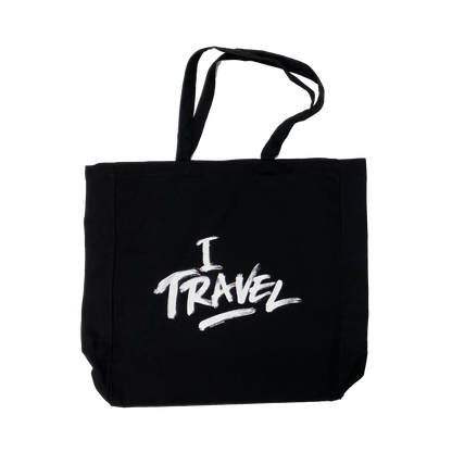 I Travel Logo Tote Bag